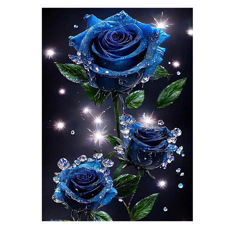 Rose diamond painting, round diamond, full diamond, square diamond, living room and bedroom decorative painting, DIY painting wholesale